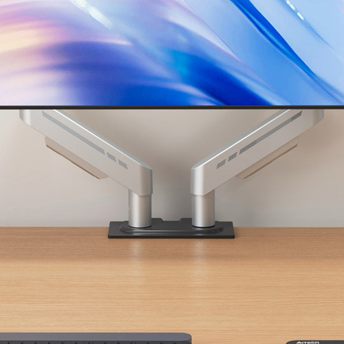 Harley Adjustable Dual Monitor Arm with Desk Clamp