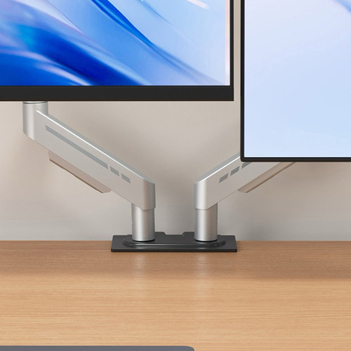 Harley Adjustable Dual Monitor Arm with Desk Clamp
