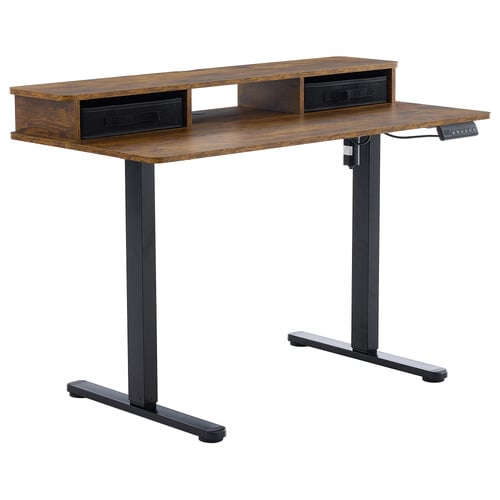 Jannie LED Electric Sit & Stand Desk