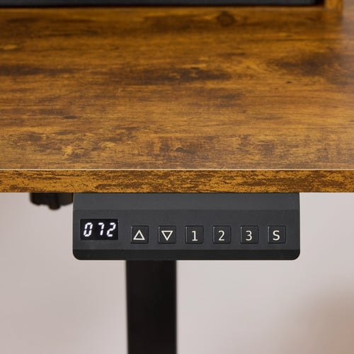 Jannie LED Electric Sit & Stand Desk