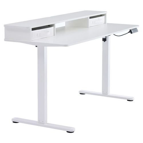 Jannie LED Electric Sit & Stand Desk