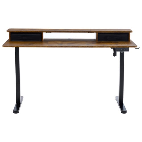 Jannie LED Electric Sit & Stand Desk