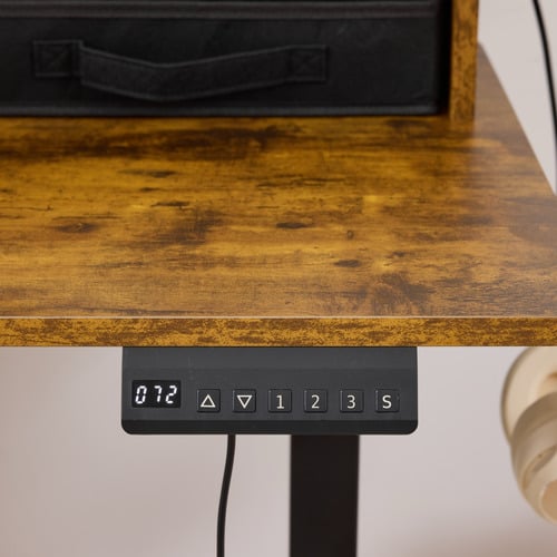 Jannie LED Electric Sit & Stand Desk