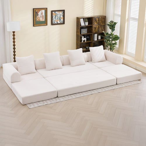 Fleur 3 Seater Double Modular Sofa Bed