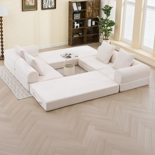 Fleur 3 Seater Double Modular Sofa Bed