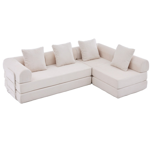 Fleur 3 Seater Double Modular Sofa Bed
