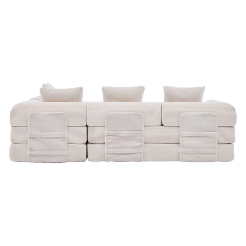 Fleur 3 Seater Double Modular Sofa Bed