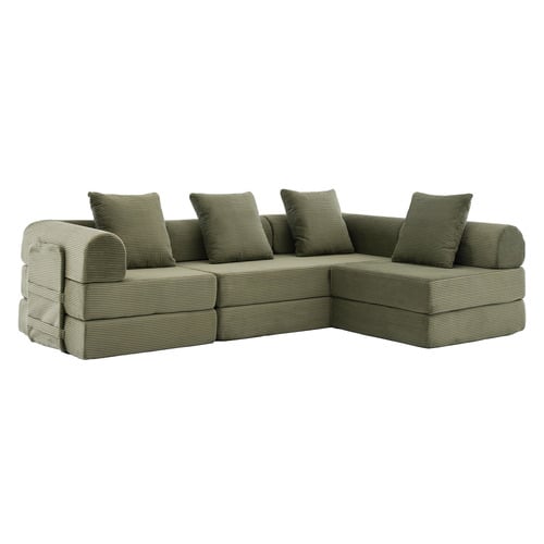 Fleur 3 Seater Double Modular Sofa Bed