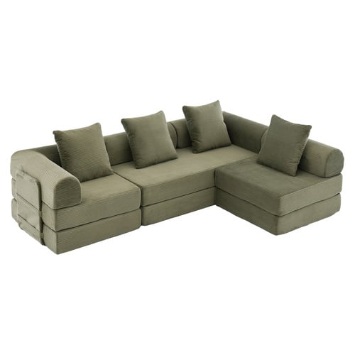 Fleur 3 Seater Double Modular Sofa Bed