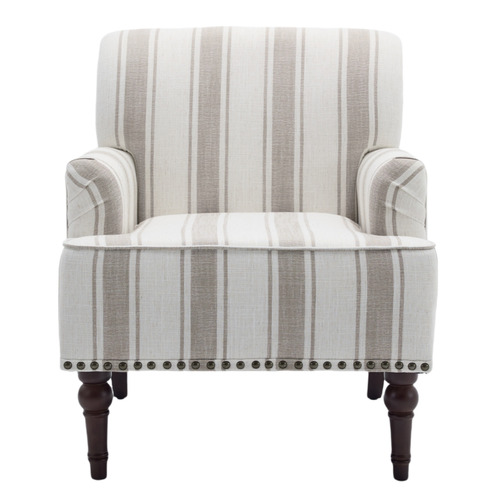 Grecia Striped Accent Chair