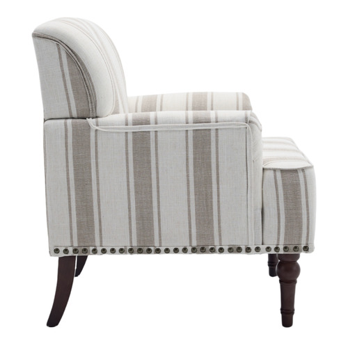 Grecia Striped Accent Chair