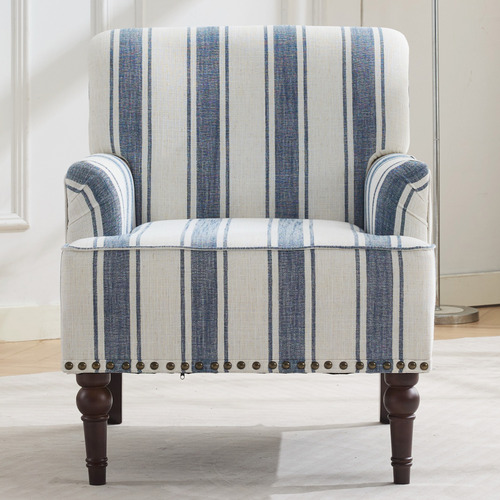 Grecia Striped Accent Chair