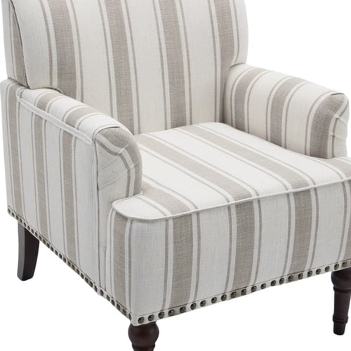 Grecia Striped Accent Chair