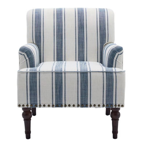 Grecia Striped Accent Chair