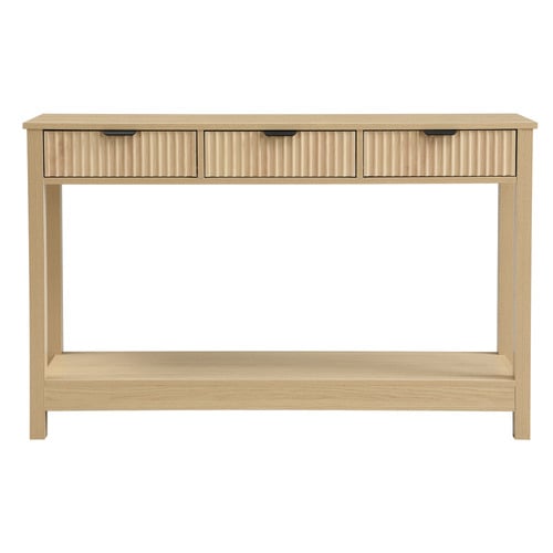 Irie 3 Drawer Console Table