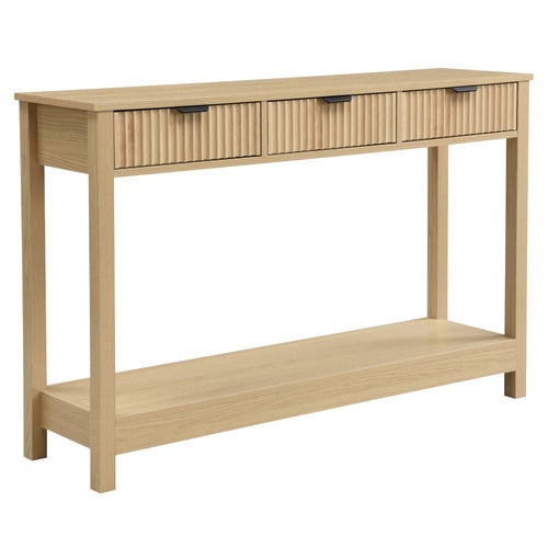 Irie 3 Drawer Console Table