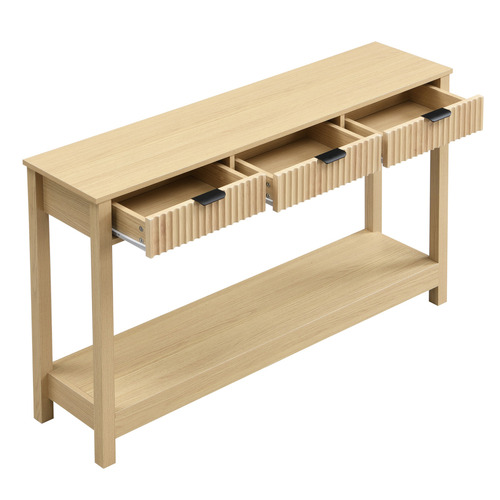 Irie 3 Drawer Console Table