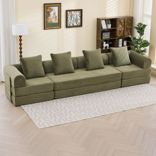 Fleur 3 Seater Double Modular Sofa Bed