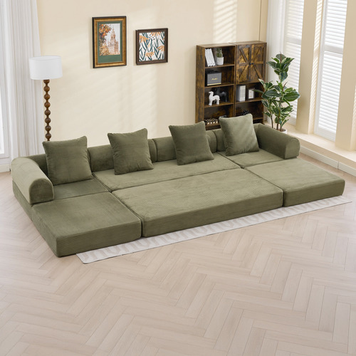 Fleur 3 Seater Double Modular Sofa Bed