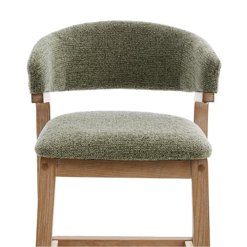 67cm Jade Upholstered Bar Stools