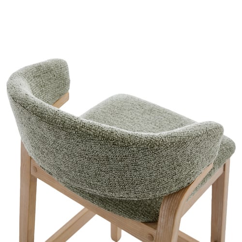 67cm Jade Upholstered Bar Stools