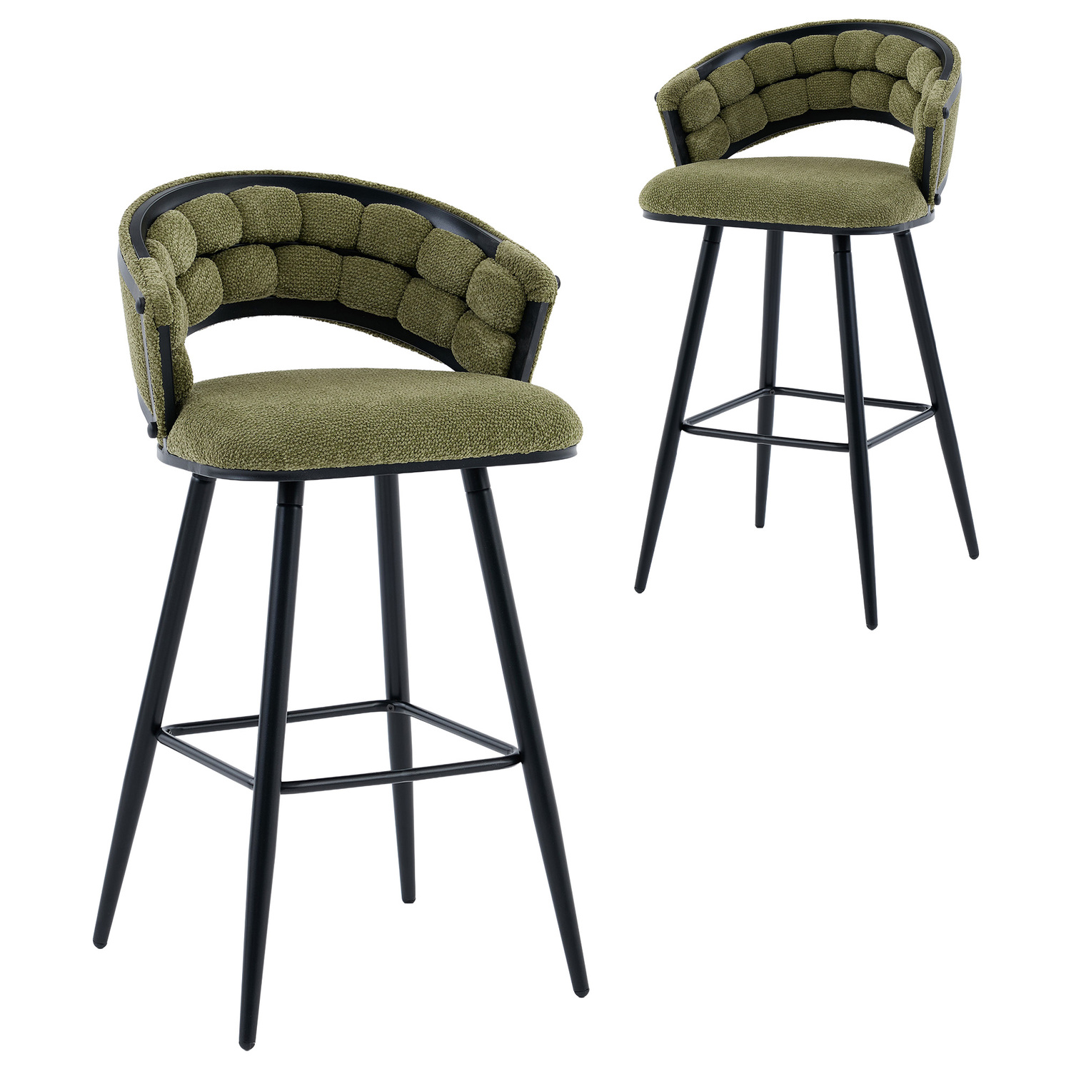 1000cm Dashiell Upholstered Bar Stools