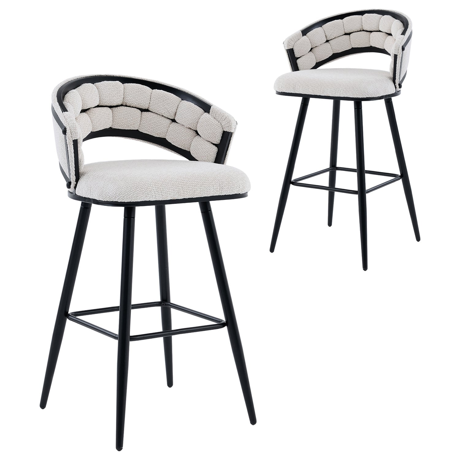 1000cm Dashiell Upholstered Bar Stools