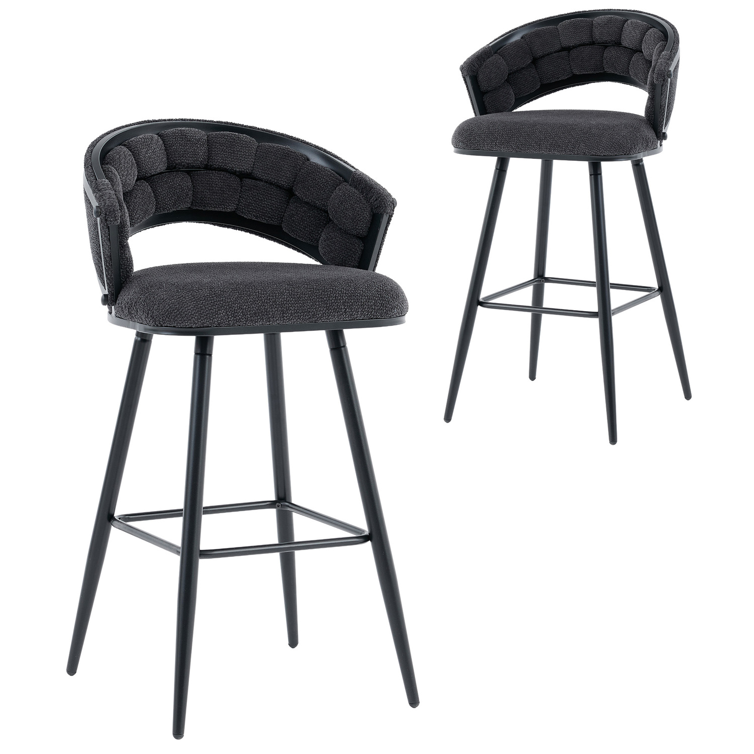 1000cm Dashiell Upholstered Bar Stools