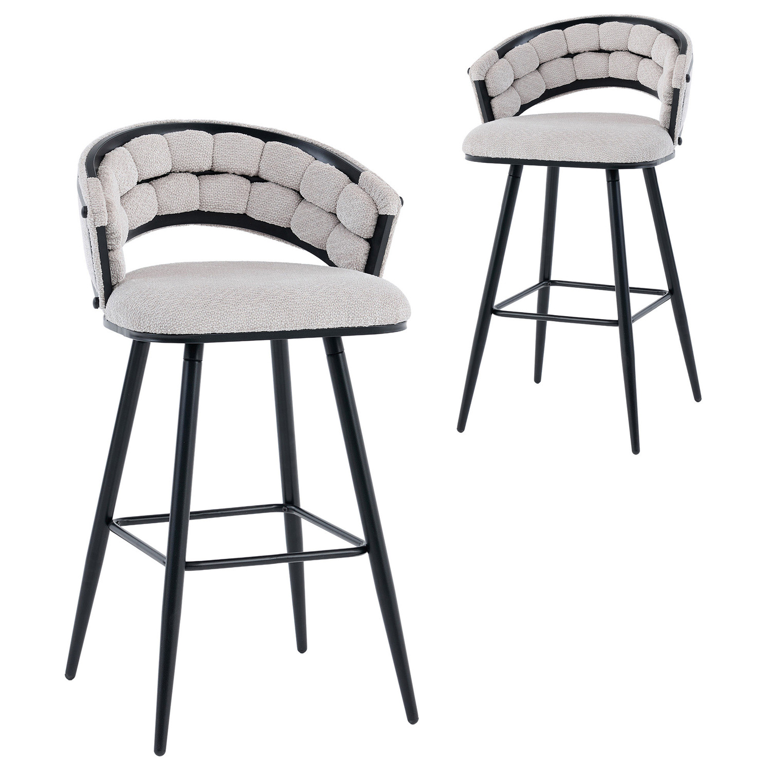 1000cm Dashiell Upholstered Bar Stools