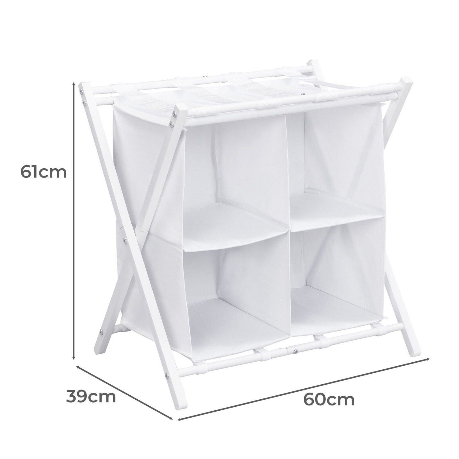 Aspen Luggage Rack with Storage