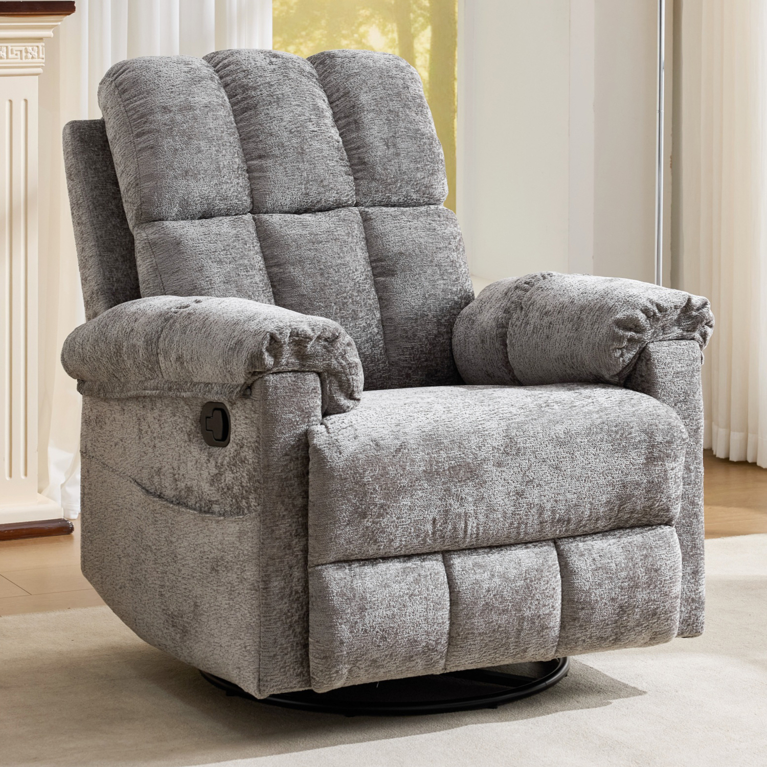 Ellery Chenille Recliner Sofa