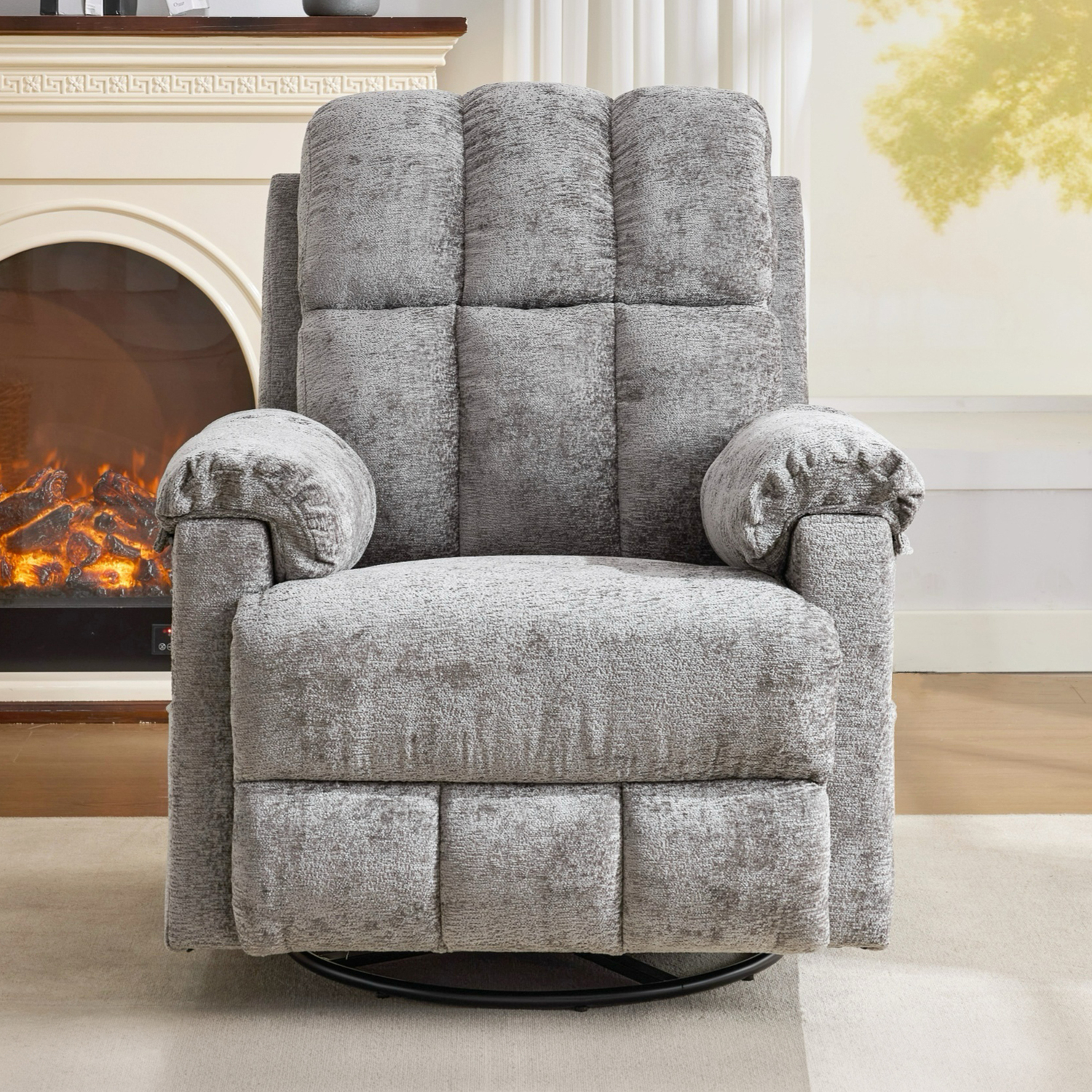 Ellery Chenille Recliner Sofa