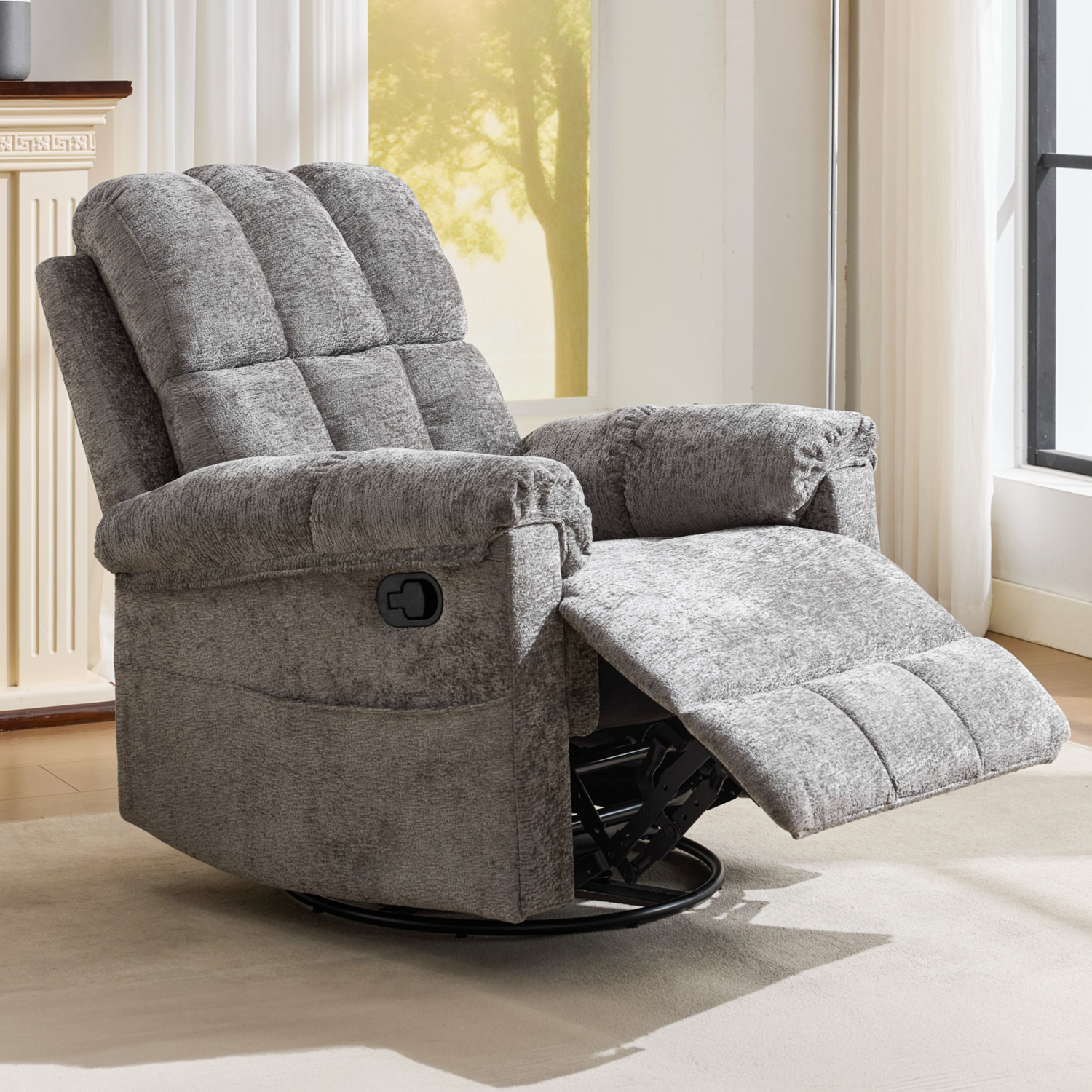 Ellery Chenille Recliner Sofa