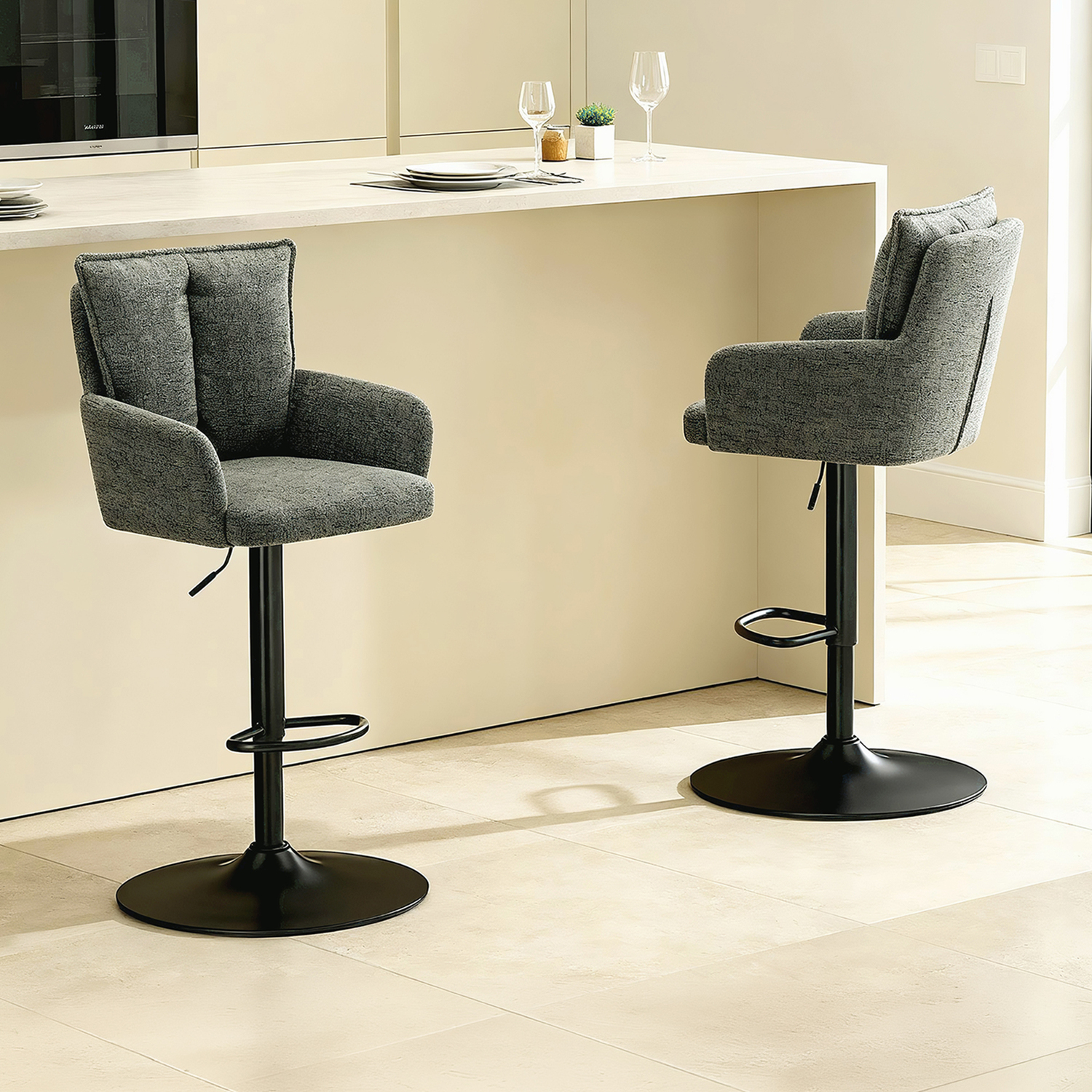 Finlo Upholstered Bar Stools