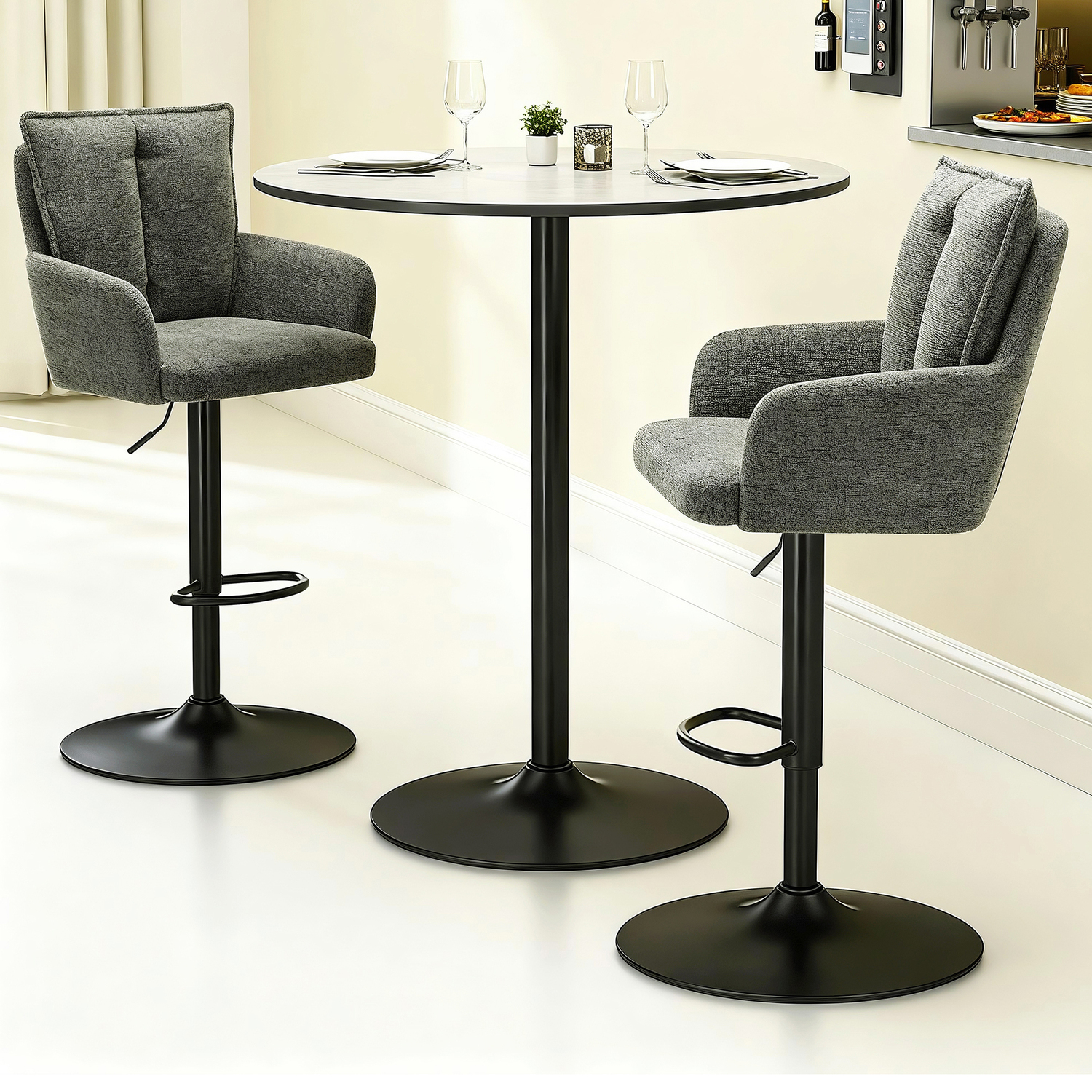 Finlo Upholstered Bar Stools