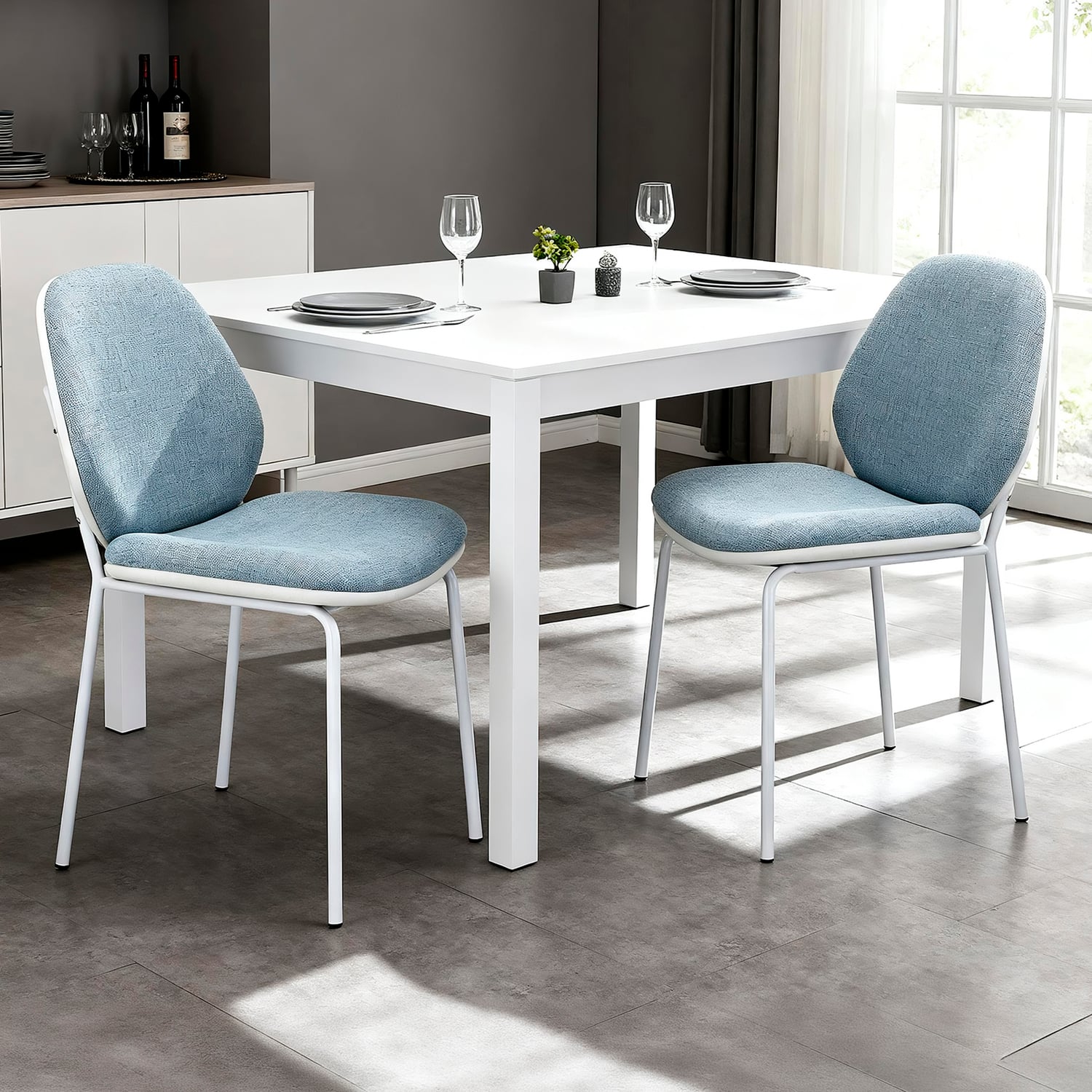 Ivo Chenille Dining Chairs