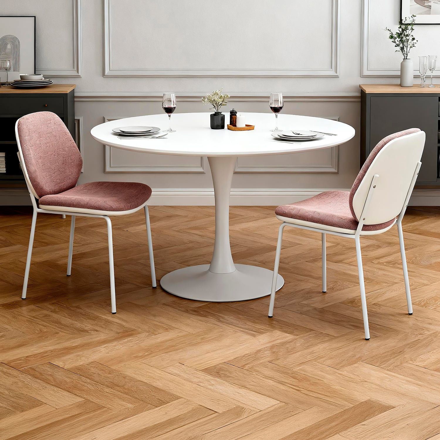 Ivo Chenille Dining Chairs