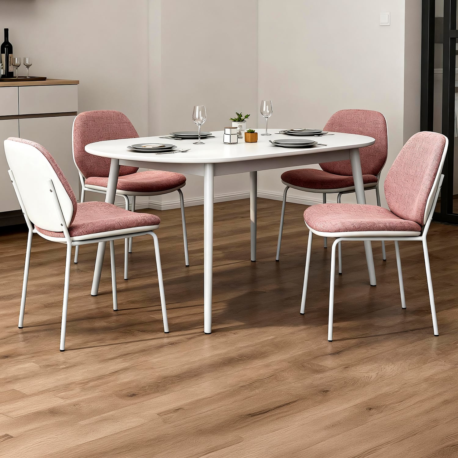 Ivo Chenille Dining Chairs