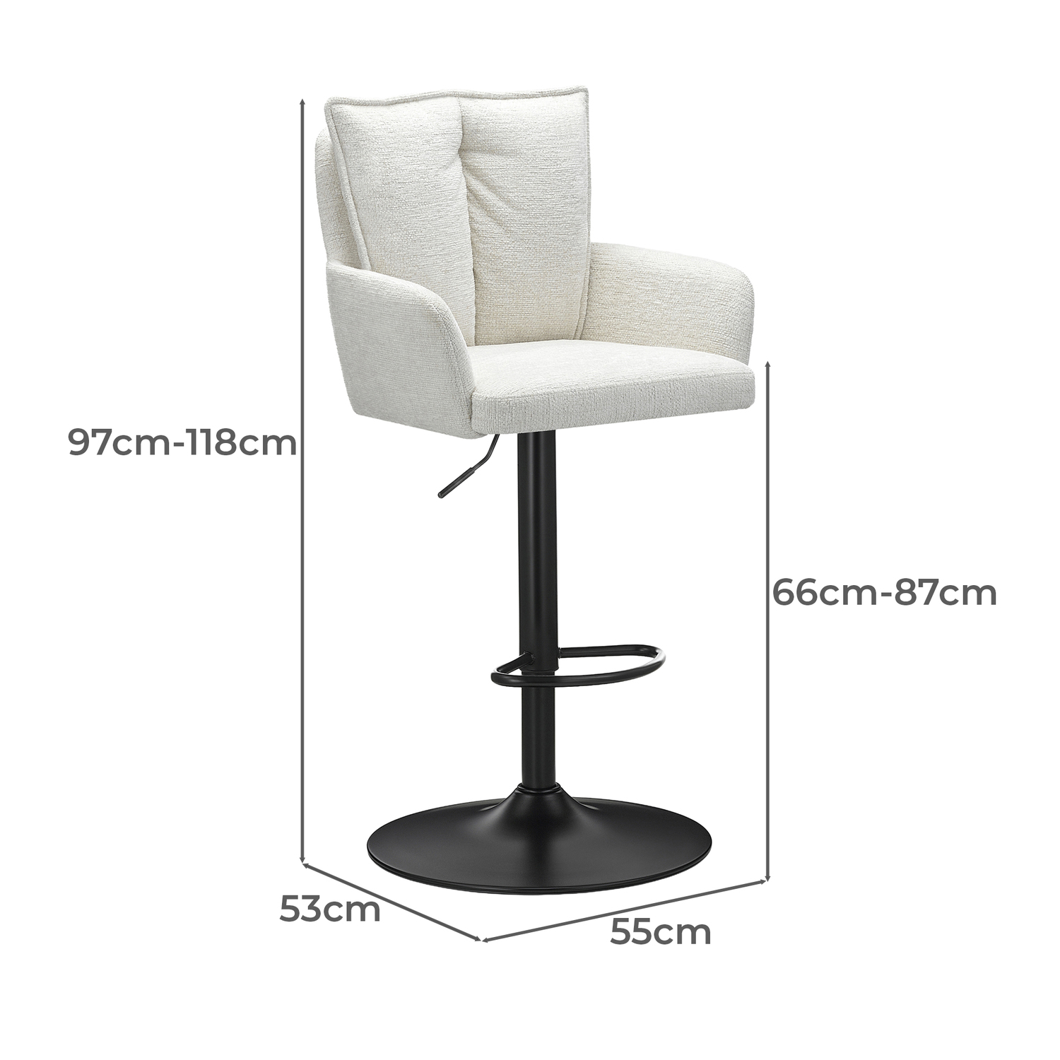 Marnie Adjustable Bar Stools