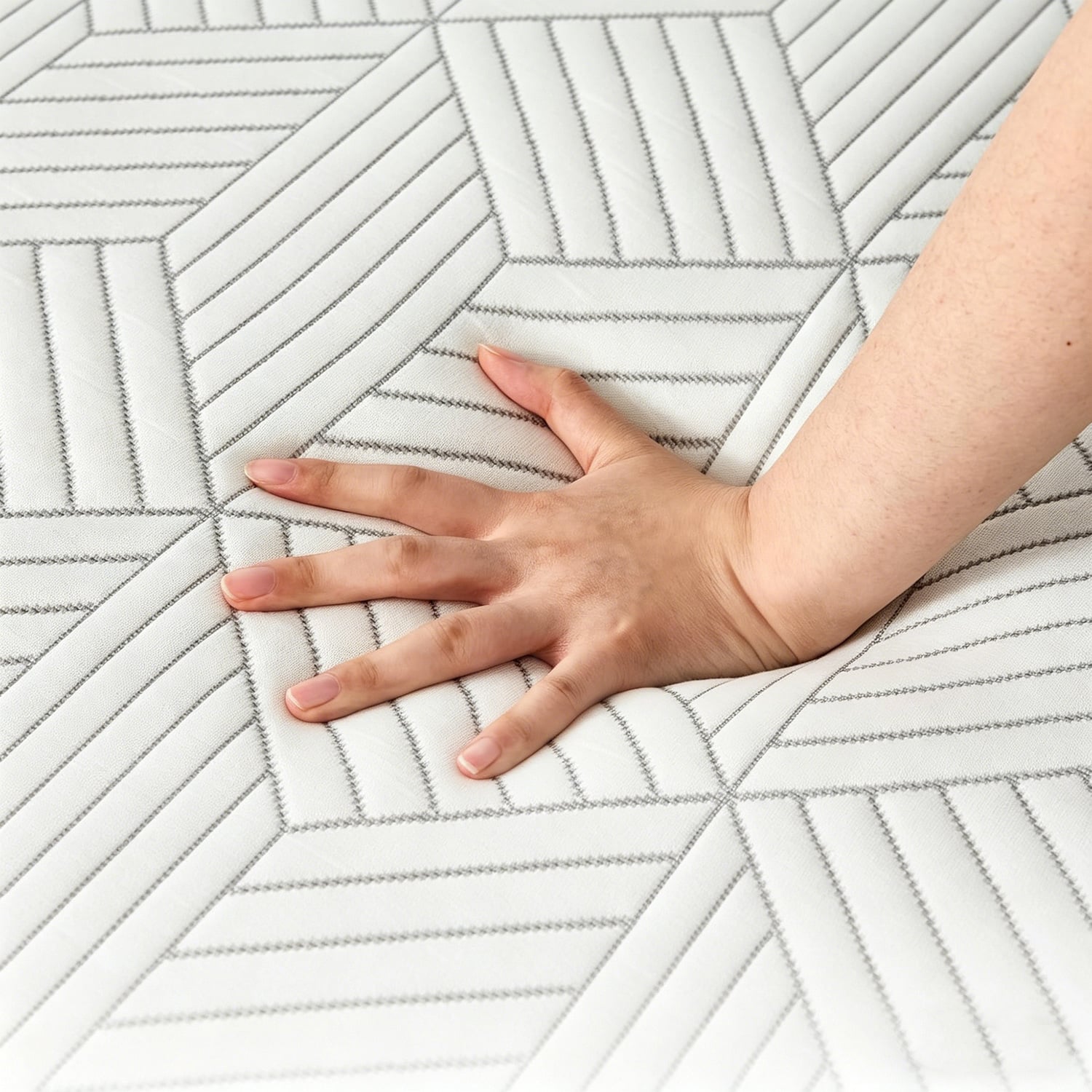 Medium Blanche Memory Foam Mattress