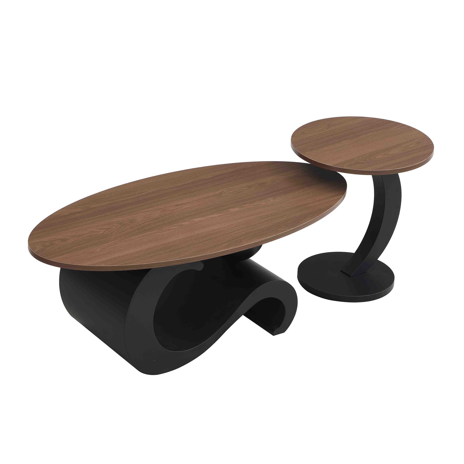 2 Piece Caleb Side & Coffee Table Set