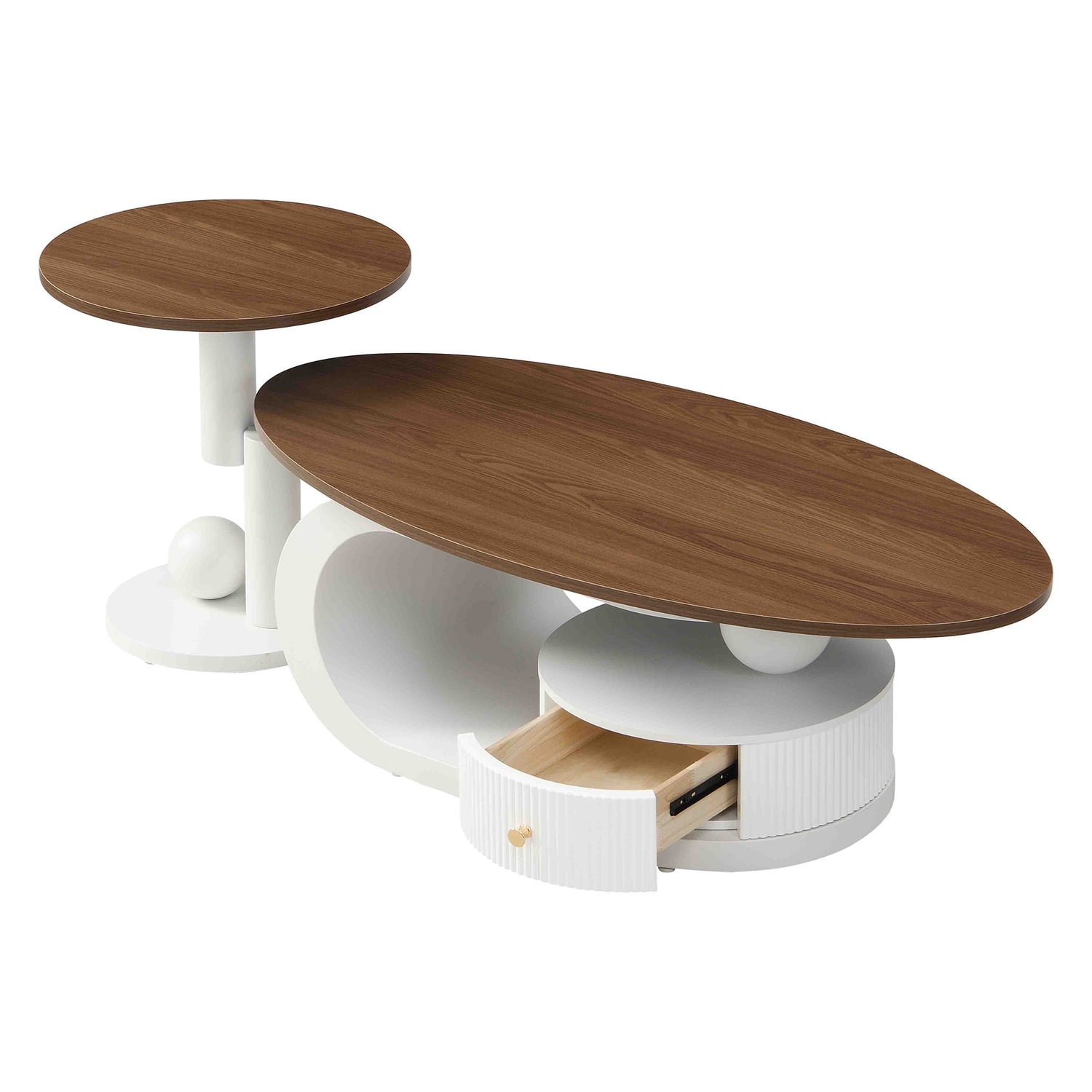 2 Piece Penelope Side & Coffee Table Set