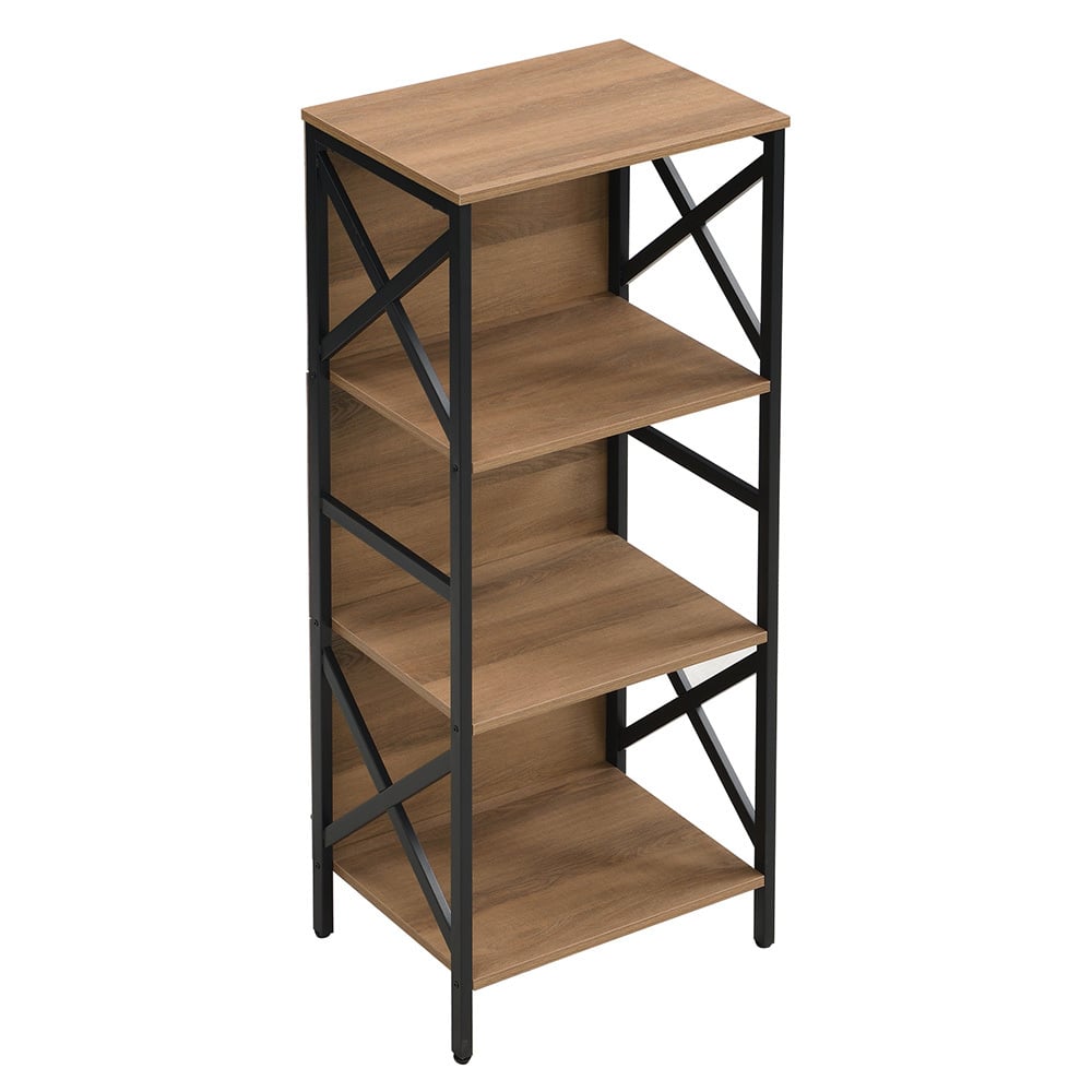 Valecrest 4 Tier Bookcase