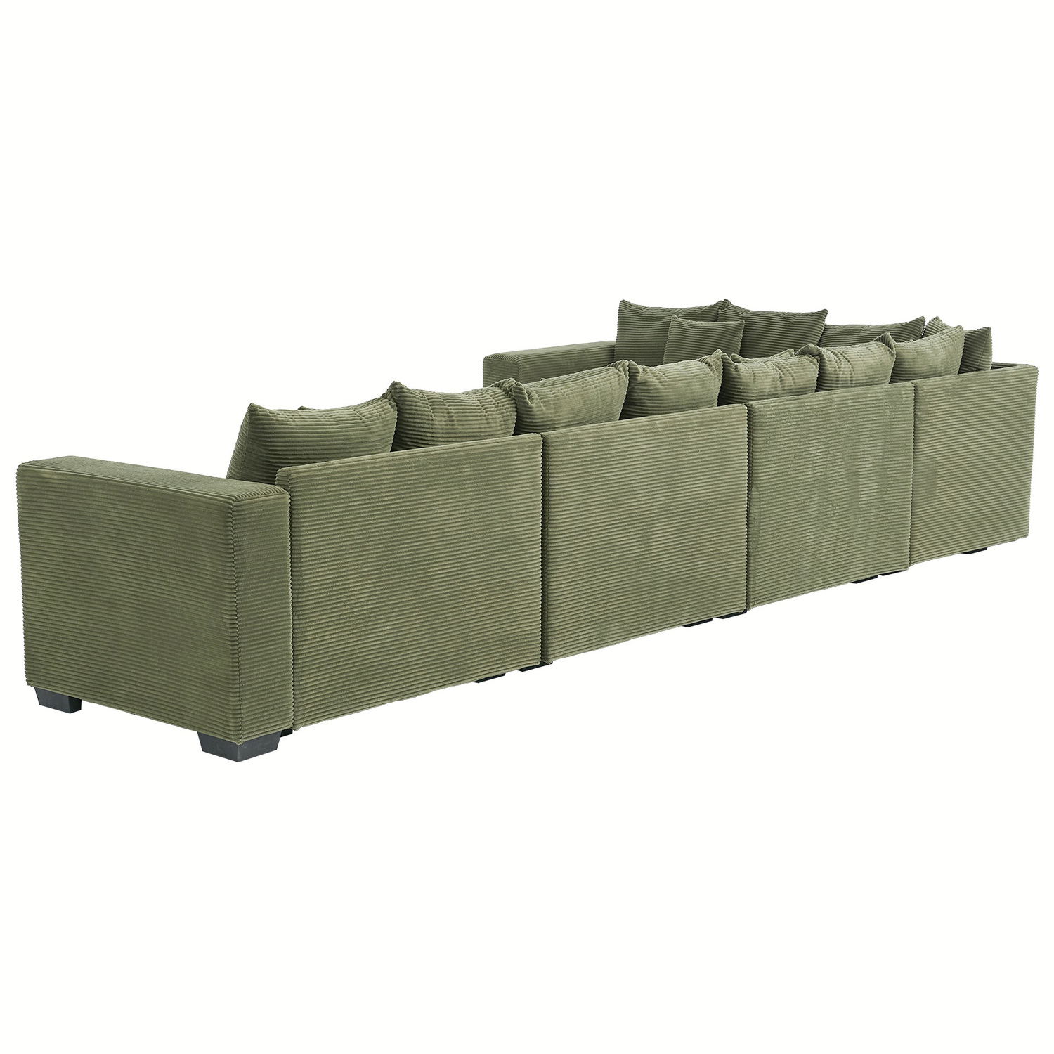 Winona 5 Seater Corduroy Modular Sofa
