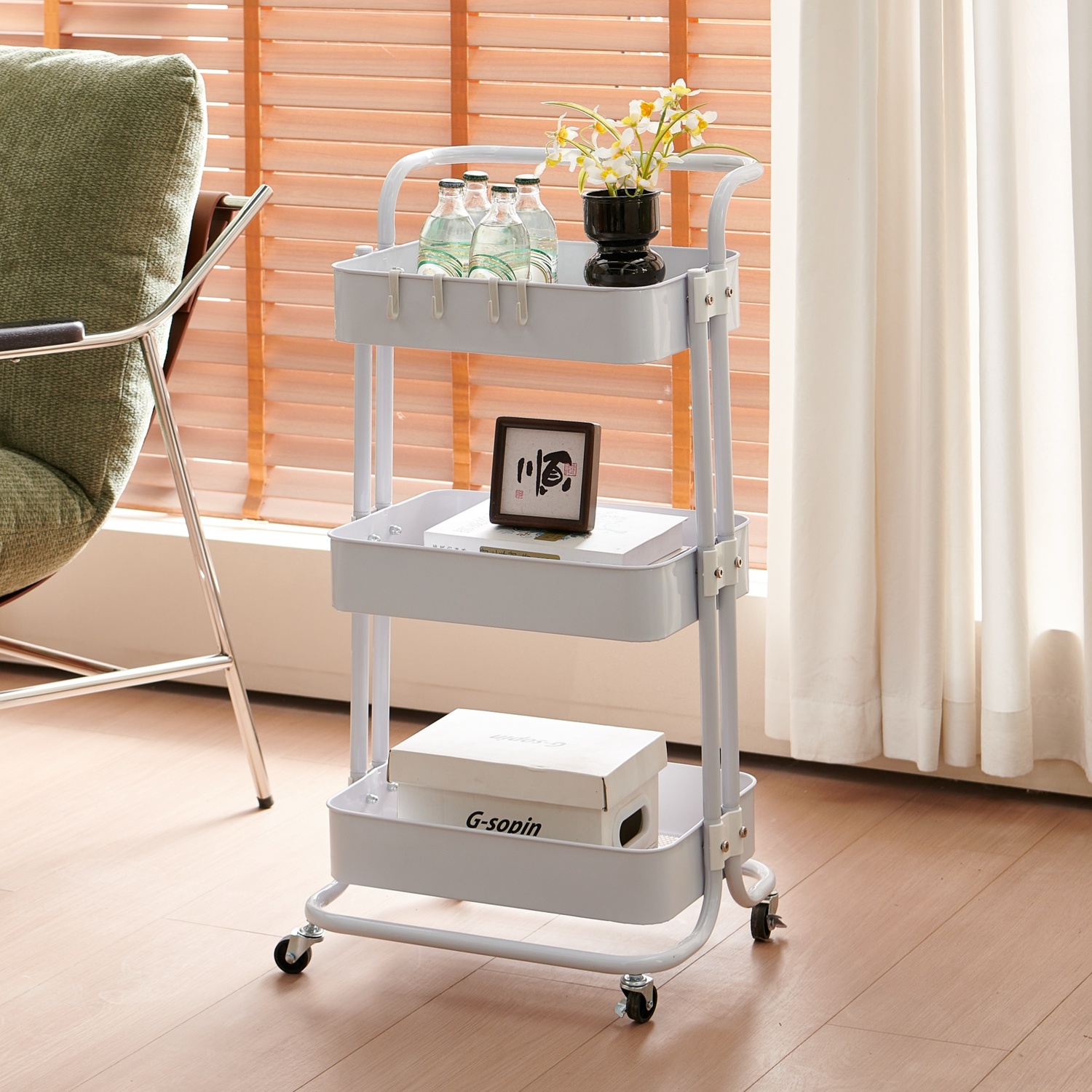 Montana 3 Tier Storage Trolley