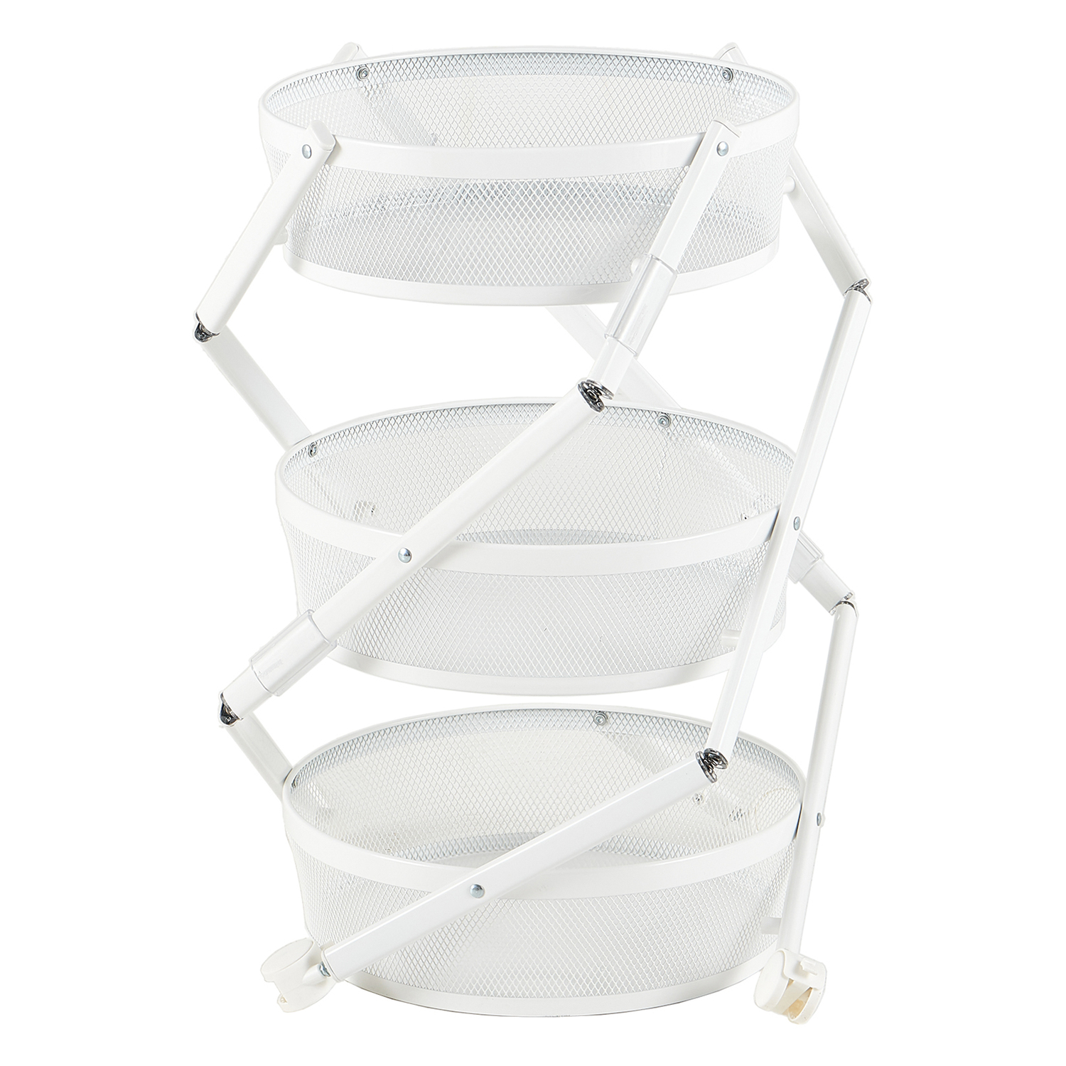 Claremont 3 Tier Foldable Storage Trolley