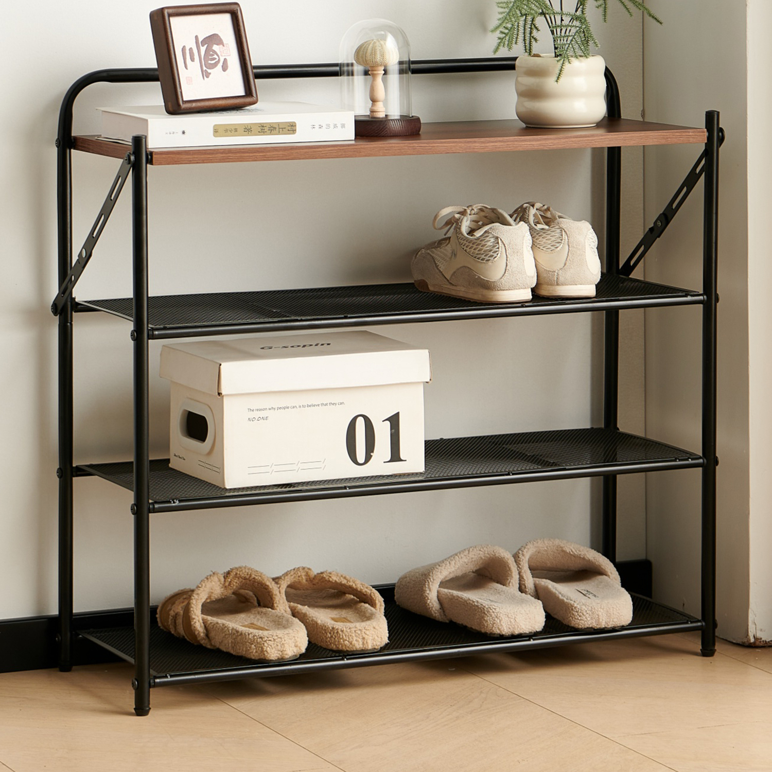 Winscon 4 Tier Shoe Rack