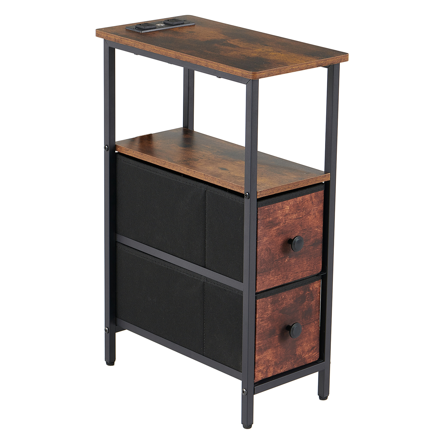 Vista End Table with Charging Station