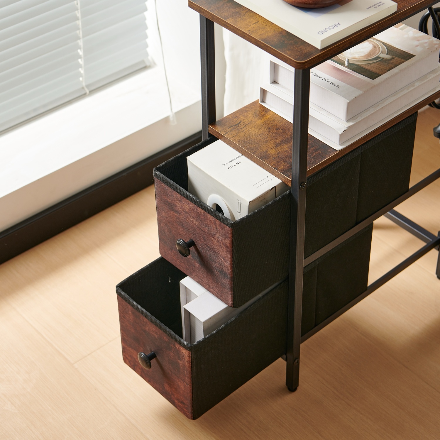 Vista End Table with Charging Station