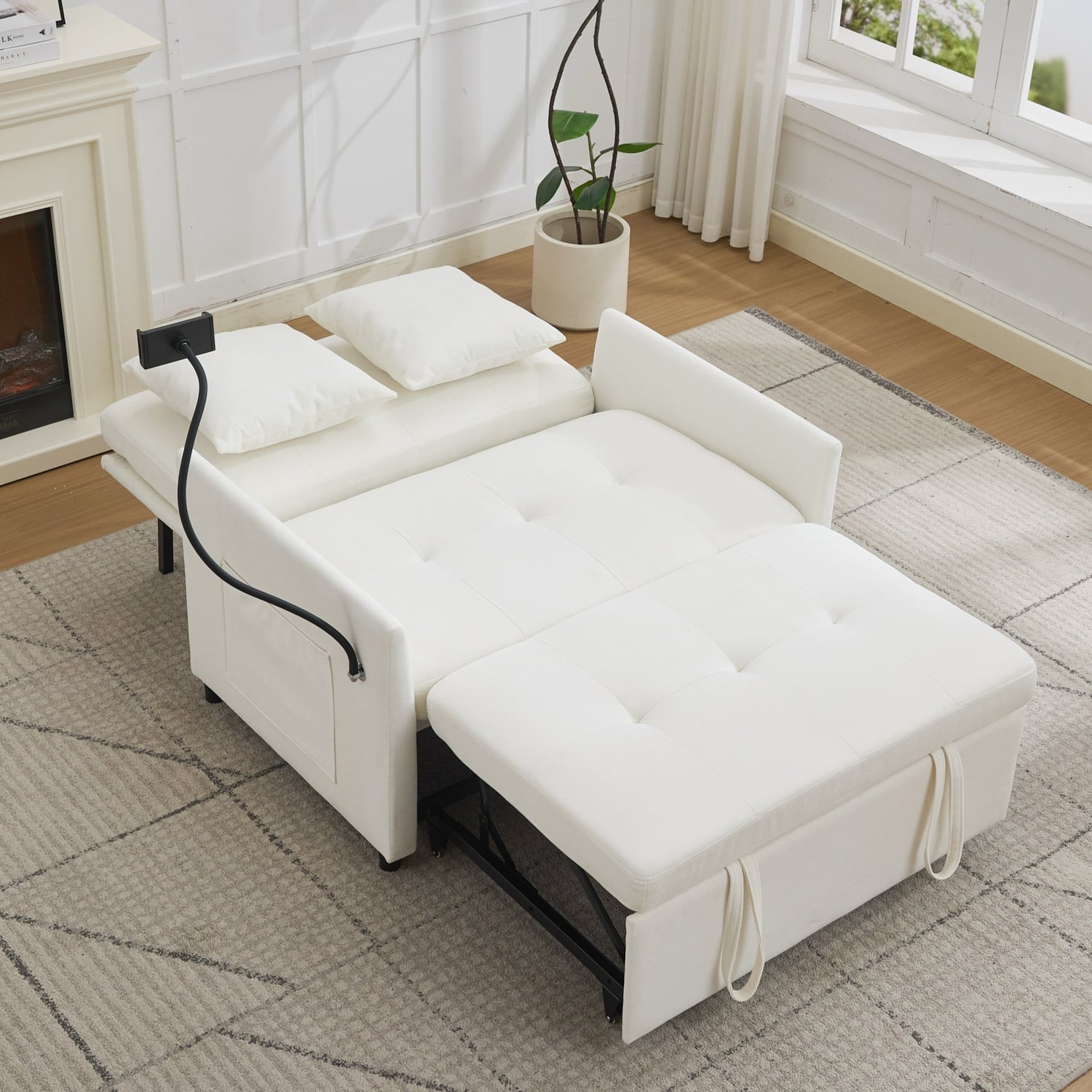 Seymour 2 Seater Single Sofa Bed